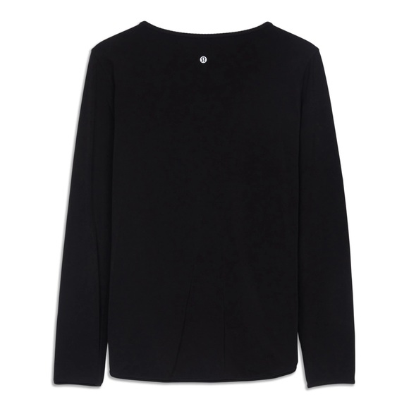 Lululemon full freedom black long sleeve top size 2 - Picture 4 of 6